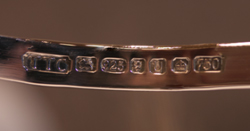 The TTC hallmark registered at the London Assay Office